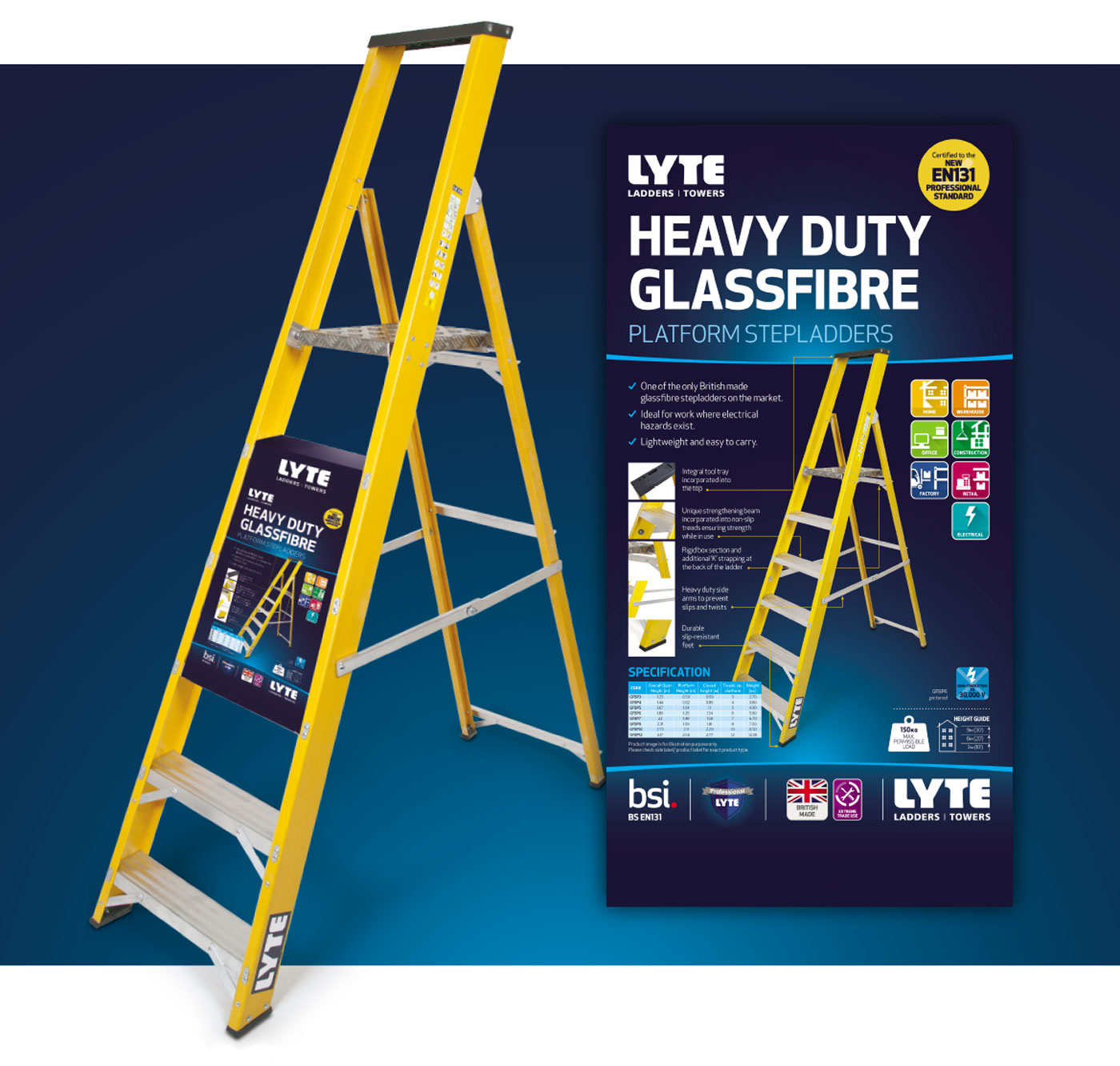 Lyte Ladders Product Brochure Plum Design & Advertising Ltd